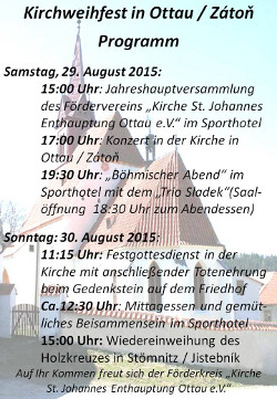 Programm Kirchweih 15